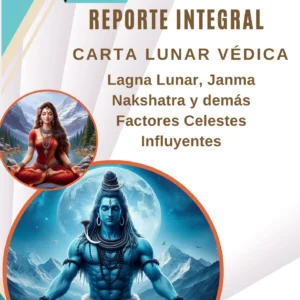 Reporte de la Carta Natal Lunar Védica