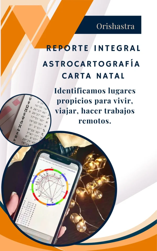 Reporte Astrocartográfico y la Carta Astral